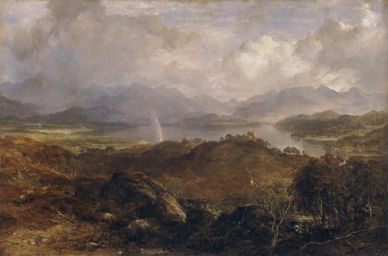 Horatio Mcculloch My Heart's in the Highlands Germany oil painting art